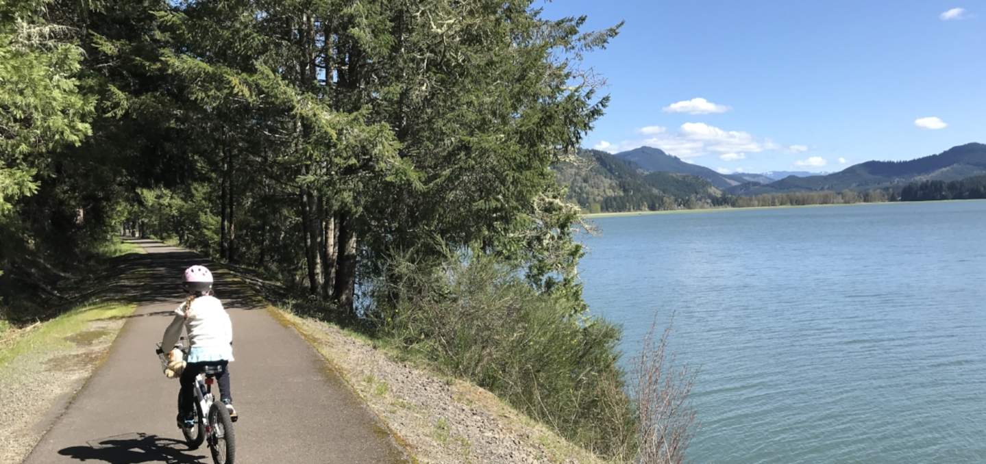 Cycle the Periwinkle Creek Bike Path